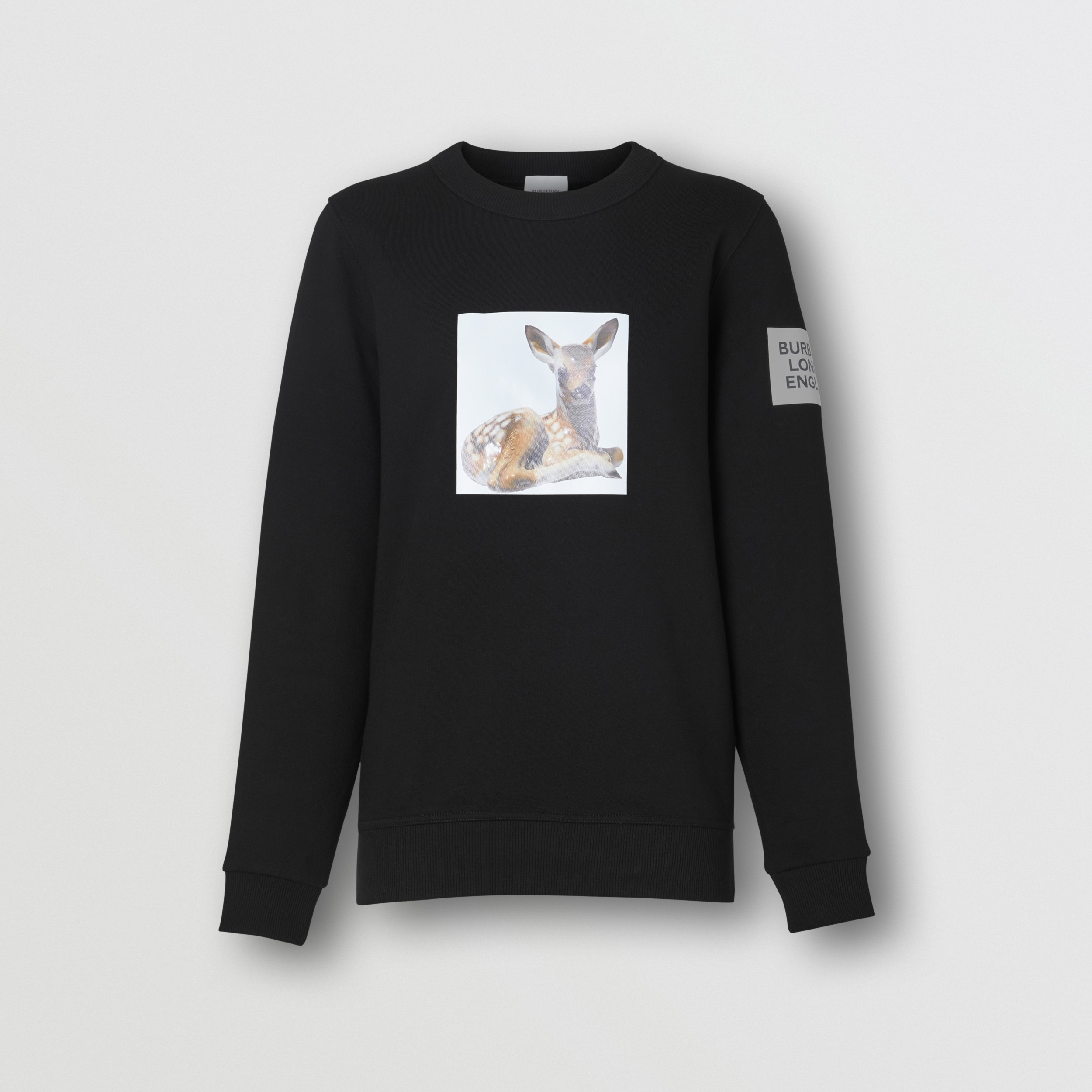 burberry deer sweater