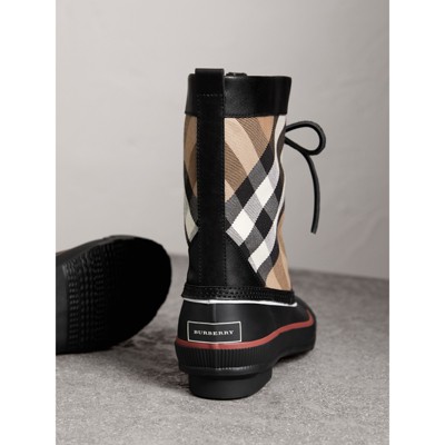 burberry ankle rain shoes