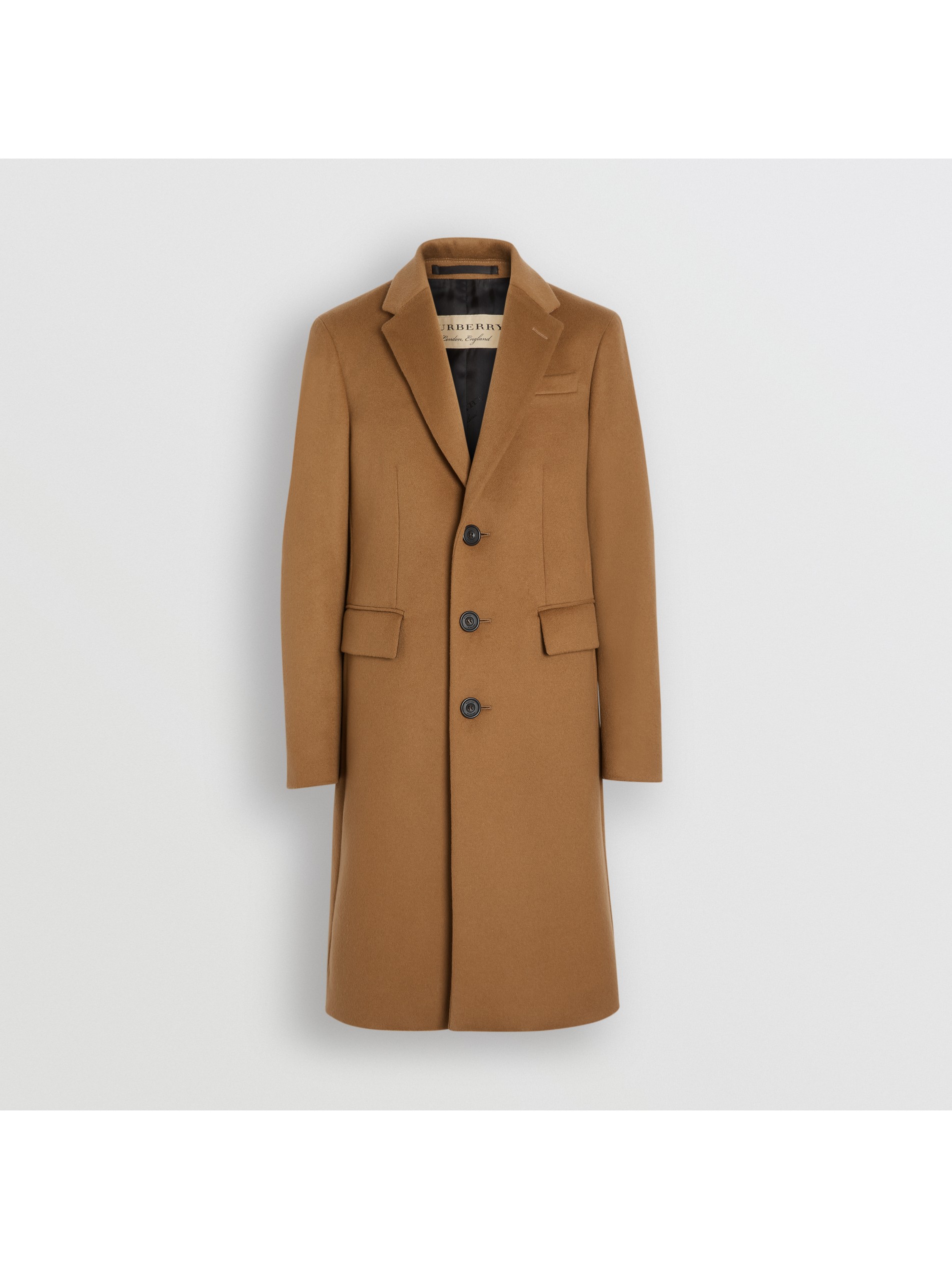 深驼色 羊毛混纺量裁大衣 产品图片31