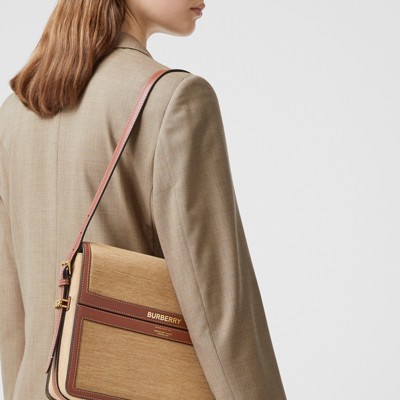 burberry grace leather shoulder bag