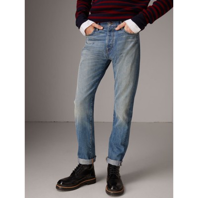 burberry blue jeans