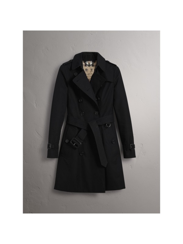 The Chelsea Trench milong (Noir) Femme Burberry