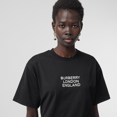 black burberry shirt women's