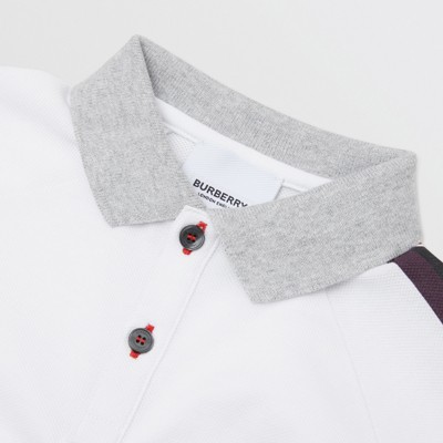 childrens long sleeve white polo shirts