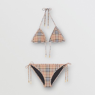 burberry print bathing suit