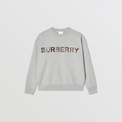 burberry back logo sweatshirt long shirt