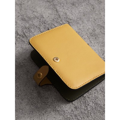 burberry leather card case