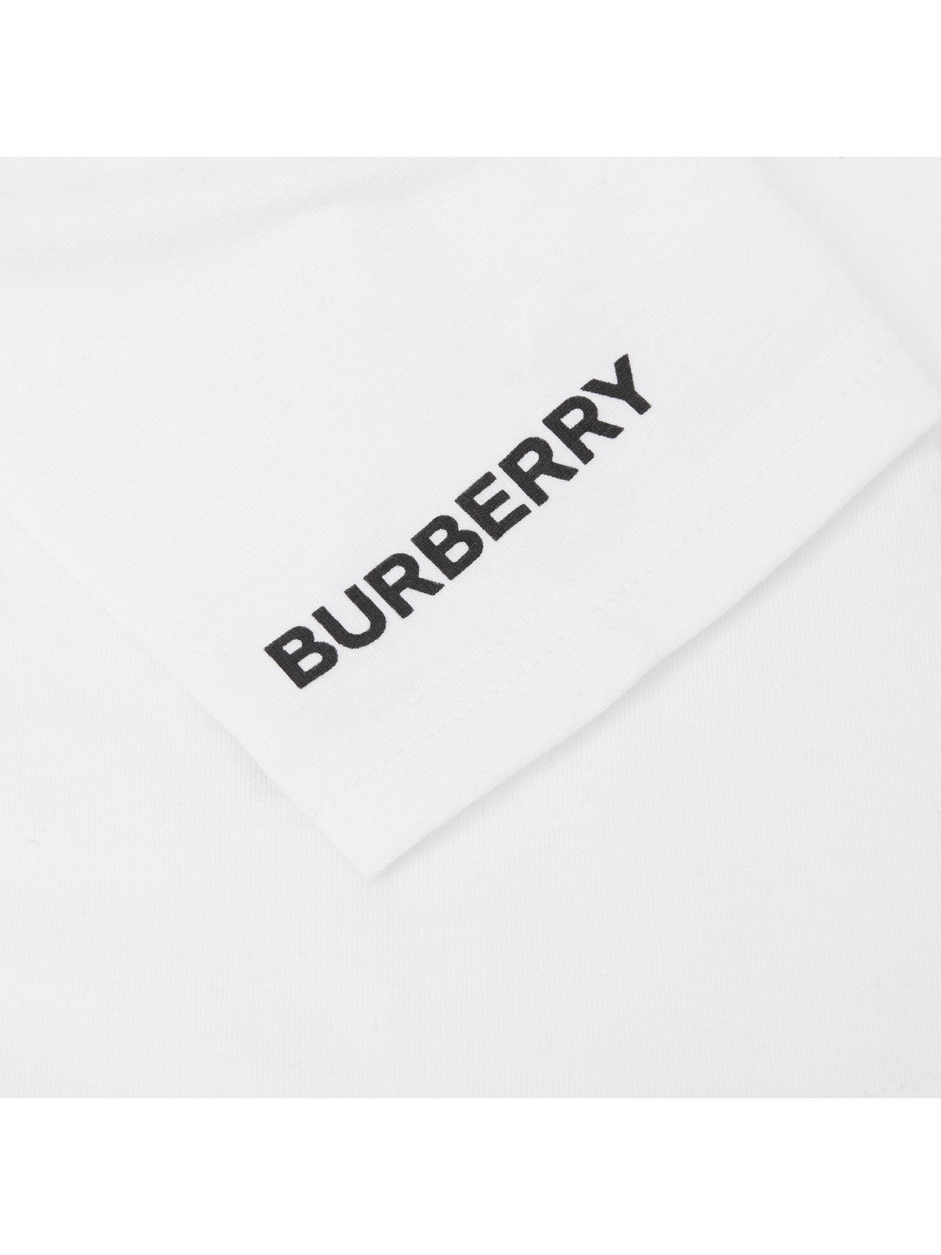 鹿印花棉质 t 恤衫 (白色) - 儿童 | burberry 博柏利