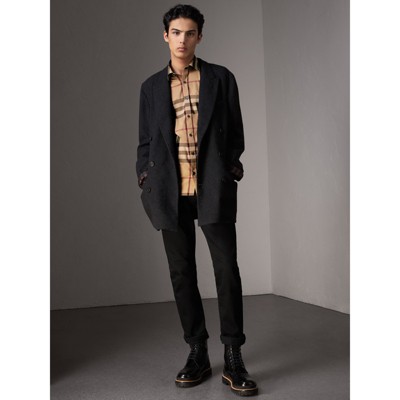 burberry check suit