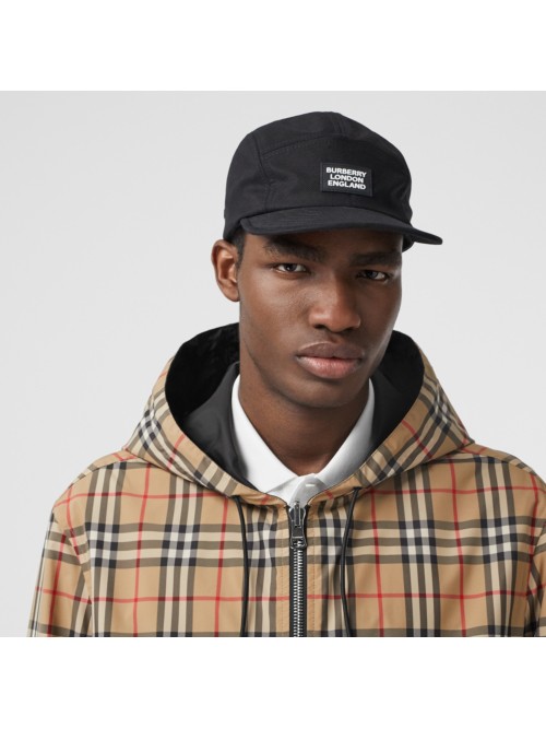 Shop Burberry Reversible Check Jacket In Archive Beige