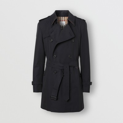 Trench burberry homme bleu marine hot sale