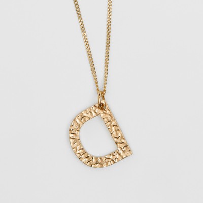 burberry alphabet necklace