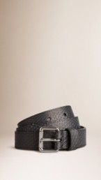 Matte Python Belt
