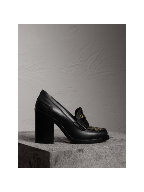 mocassin femme burberry