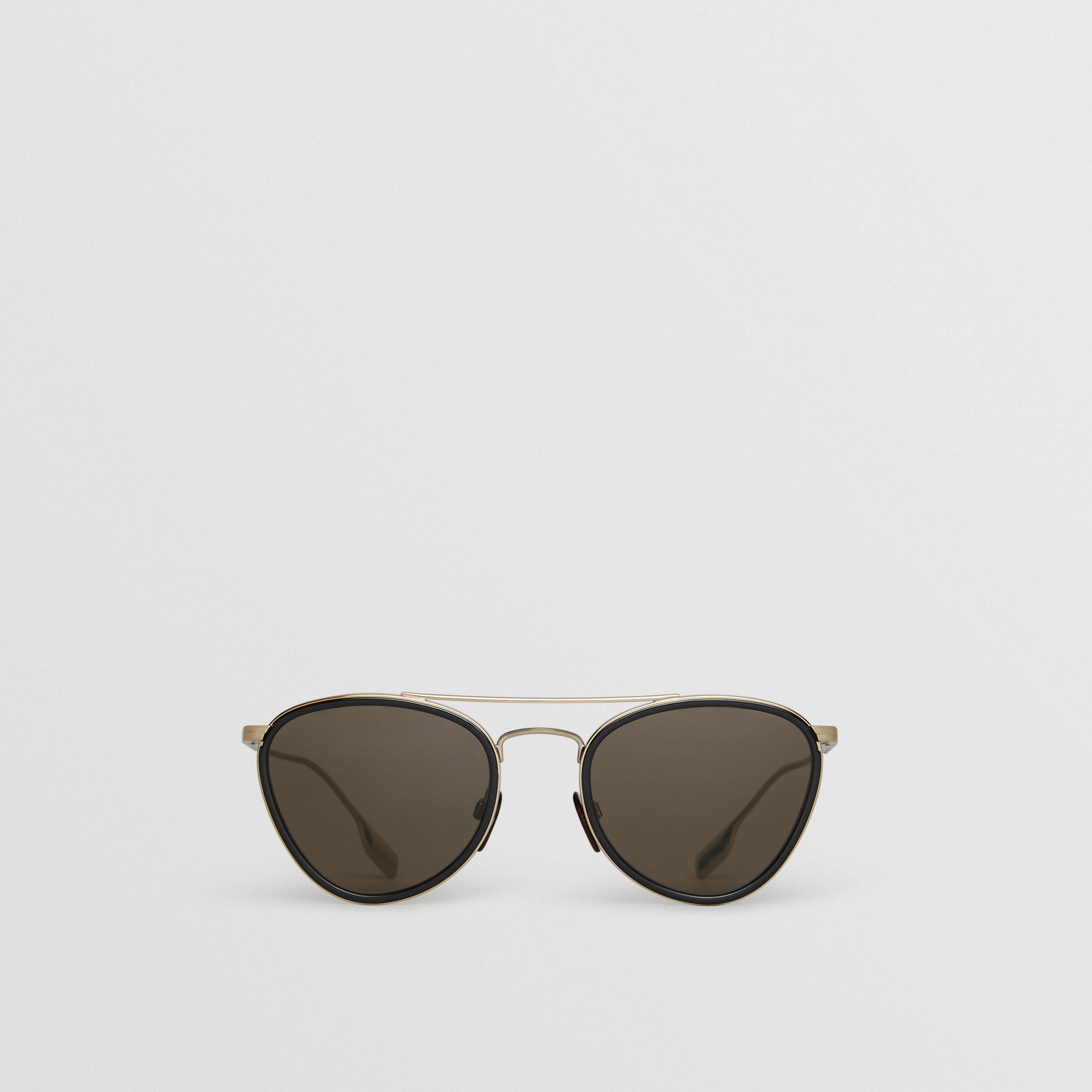 Pilot Sunglasses in Black - Women | Burberry United States