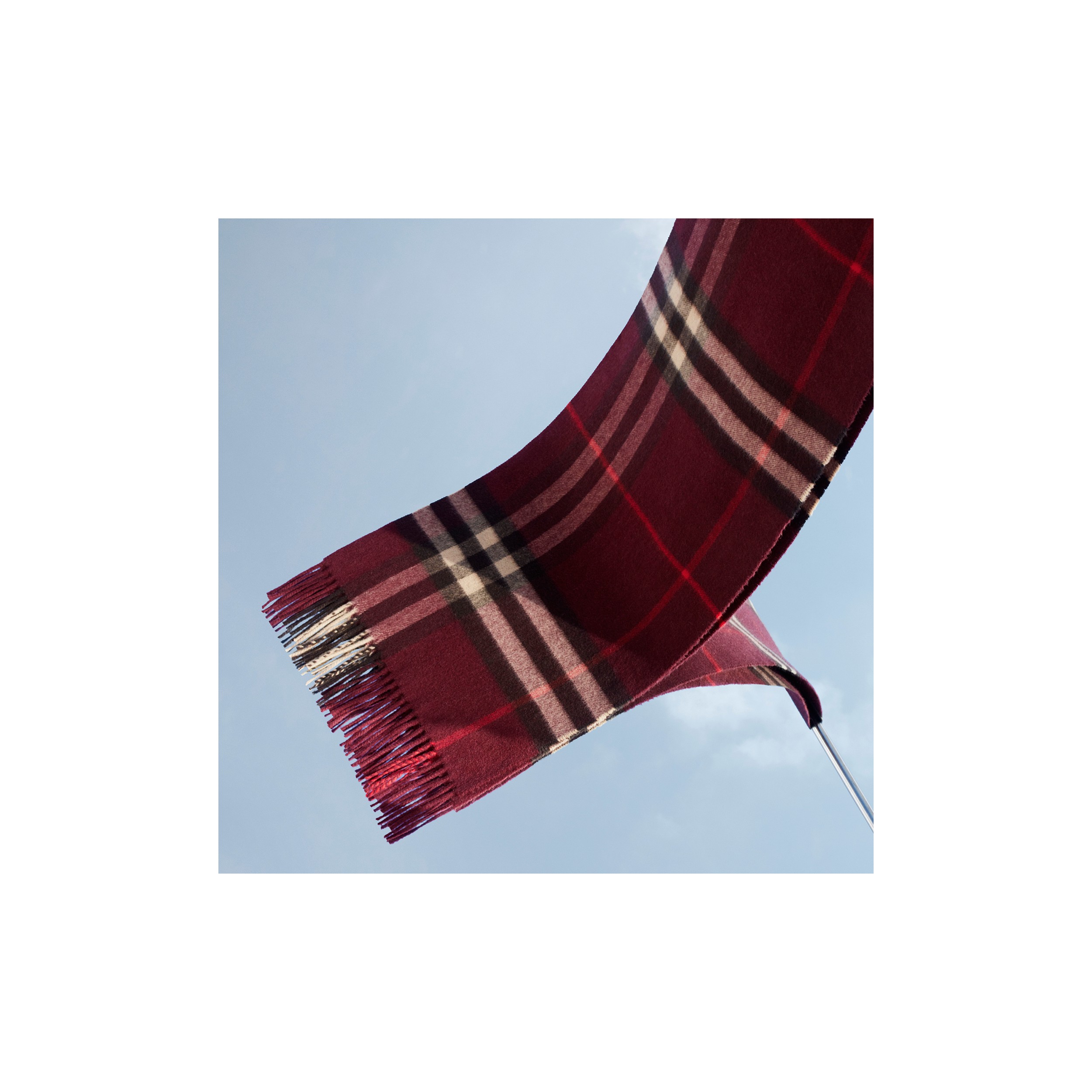 The Check Scarf in Burberry® Official
