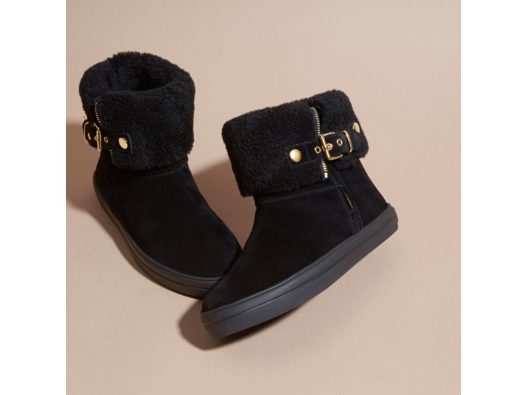 botte burberry pas cher