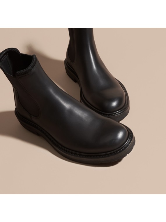Leather Chelsea Boots | Burberry