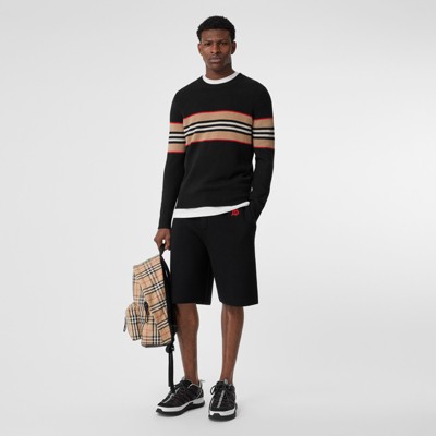 burberry crew neck sweater mens