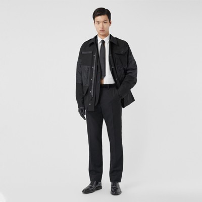 burberry black trousers