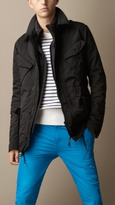 technical coat with removable gilet