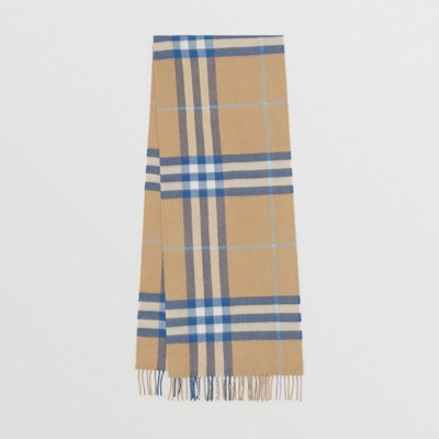 burberry scarf mens gold