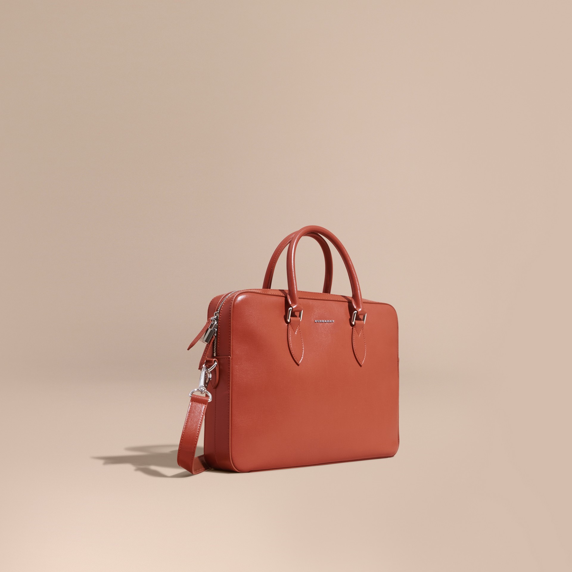 London Leather Briefcase | Burberry