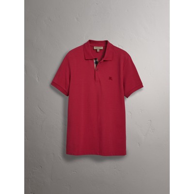 red burberry shirt mens