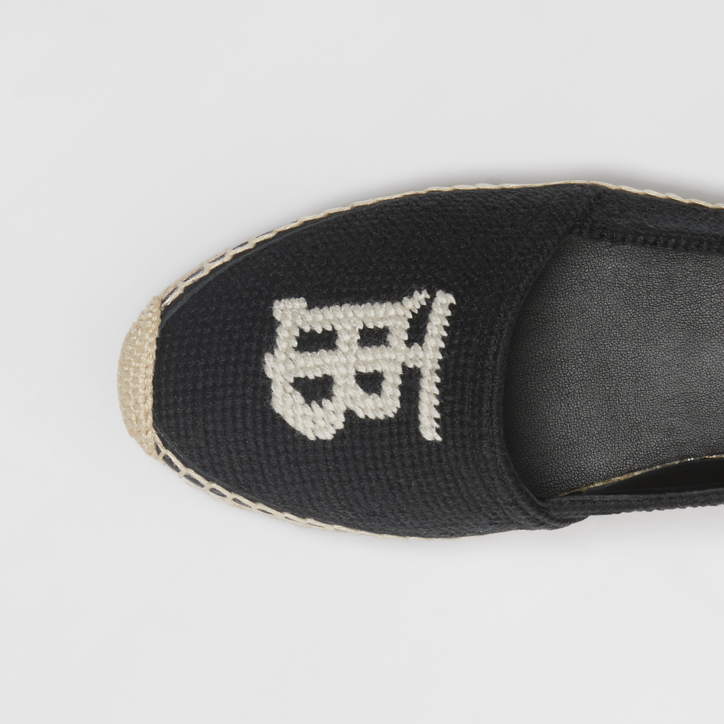 burberry black espadrilles