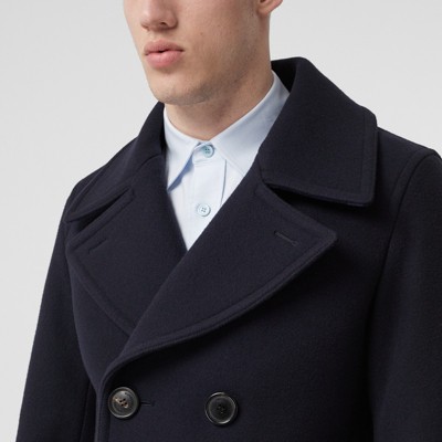 burberry peacoat mens