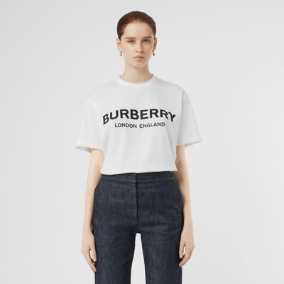 BURBERRY ロゴ Tシャツ オーバーサイズ - rehda.com