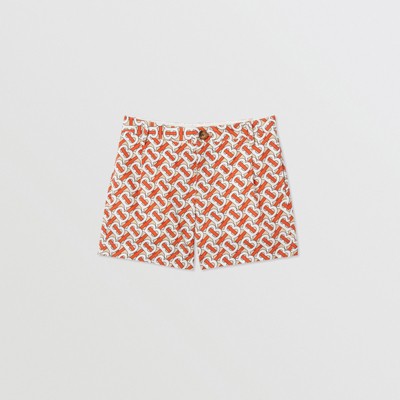 burberry shorts kids green