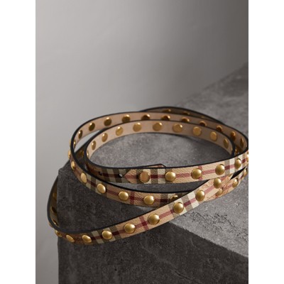 burberry leather wrap bracelet