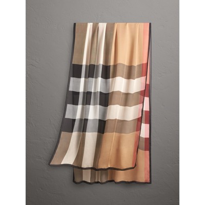 burberry silk scarf