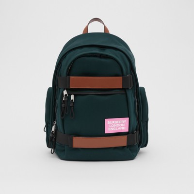 burberry backpack green