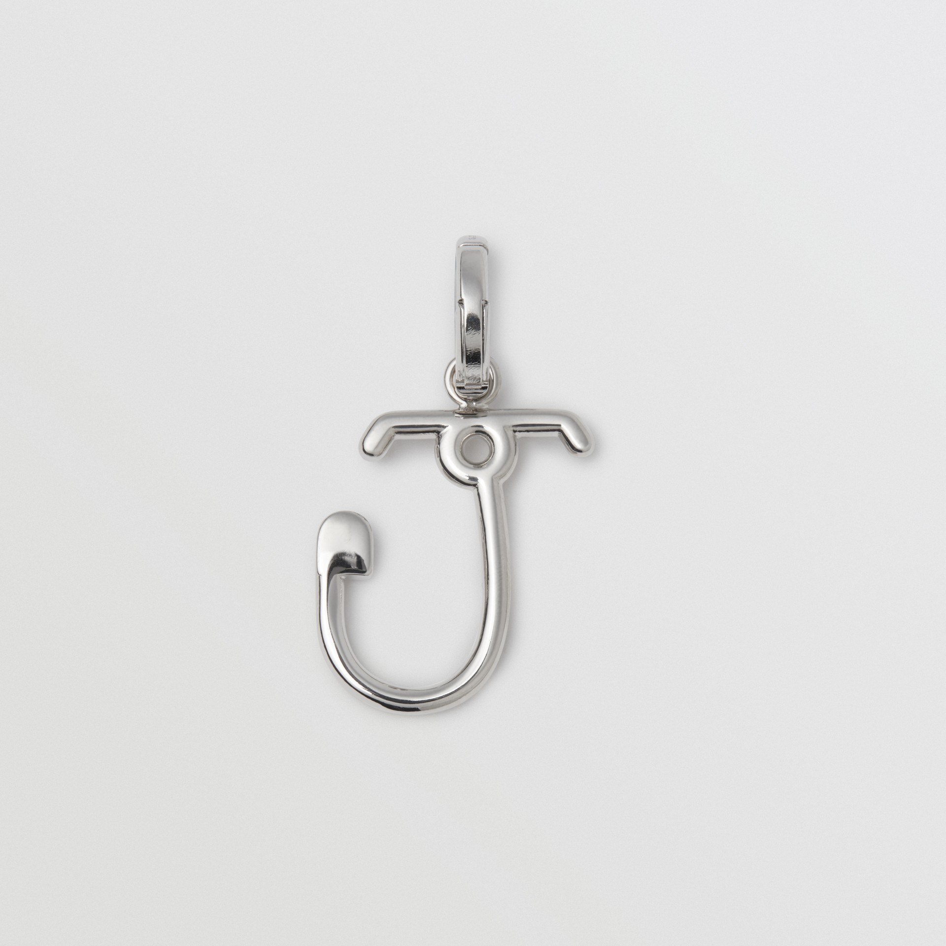 BURBERRY Kilt Pin ‘J’ Alphabet Charm