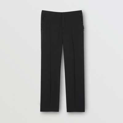 burberry pants mens black