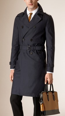 Lightweight Silk Wool Trench Coat