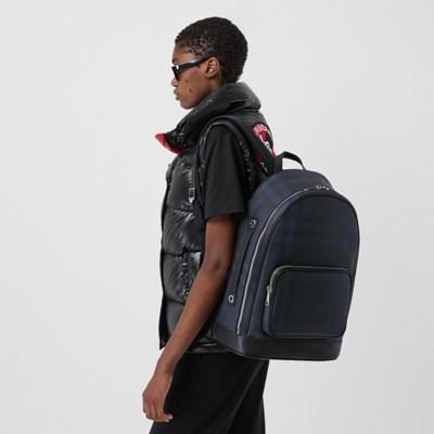 leather backpack london