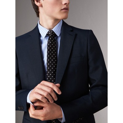 burberry polka dot tie