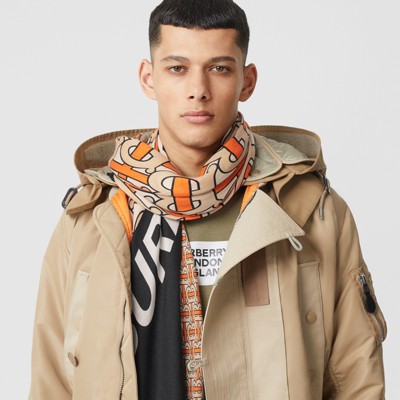 burberry monogram scarf