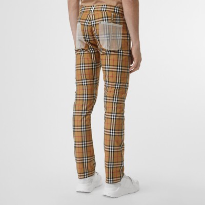 burberry trousers for men
