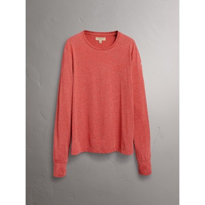 burberry sweater mens pink