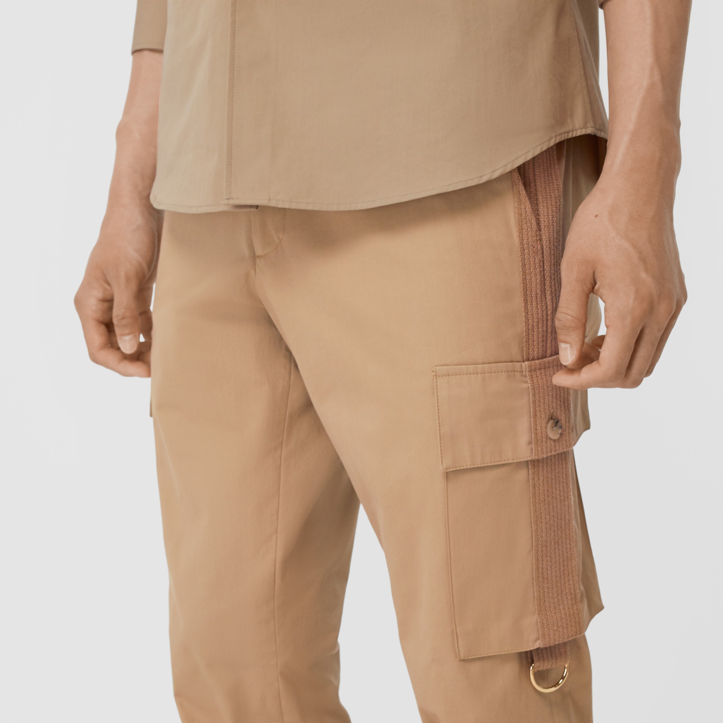 twill cargo trousers h&m