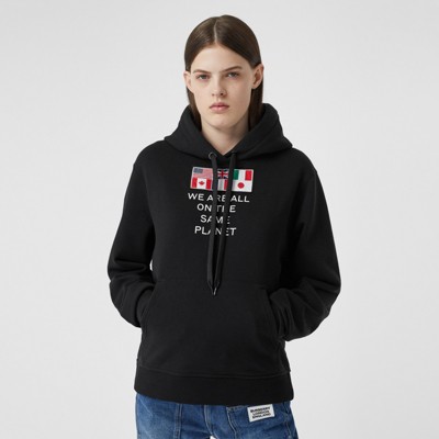 burberry hoodie women's