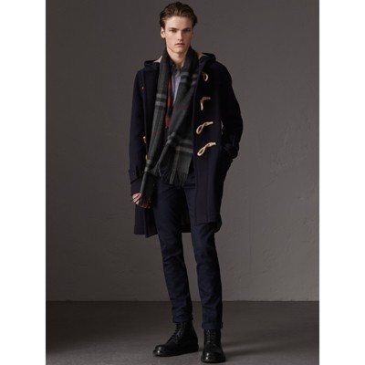 burberry scarf mens black