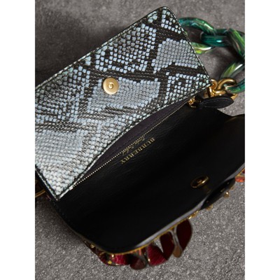 burberry ostrich bag