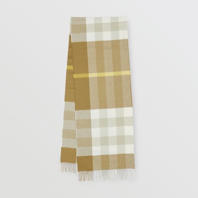 olive cashmere scarf