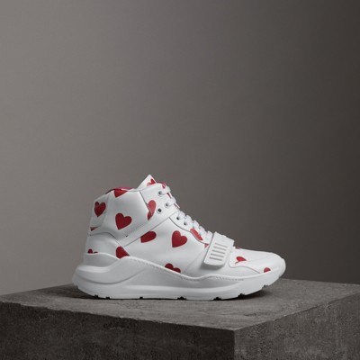 Burberry clearance heart sneakers