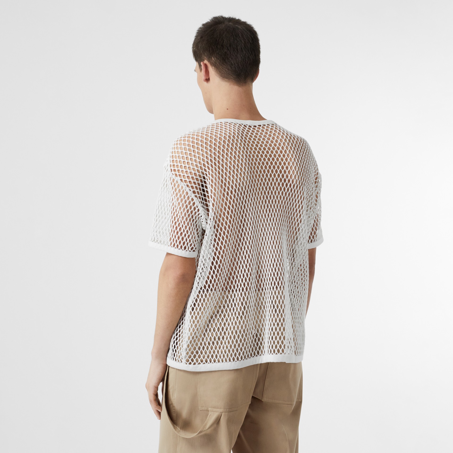mesh oversized tshirt